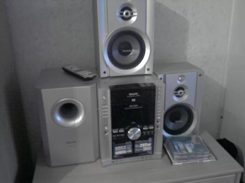 Музыкальный центр PANASONIK LVL стерео system SA-VK 650 5 disk changer