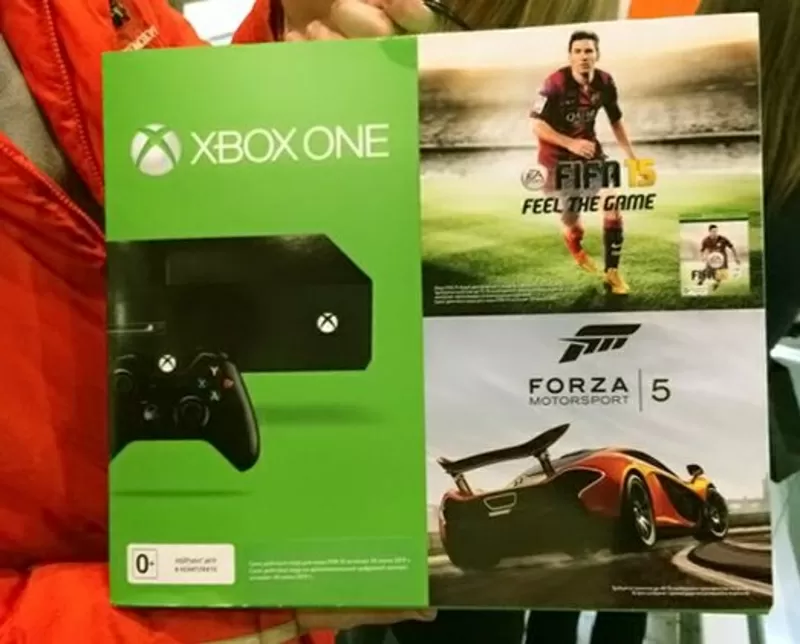 Новый Xbox One + FIFA + Forza + 24 игры